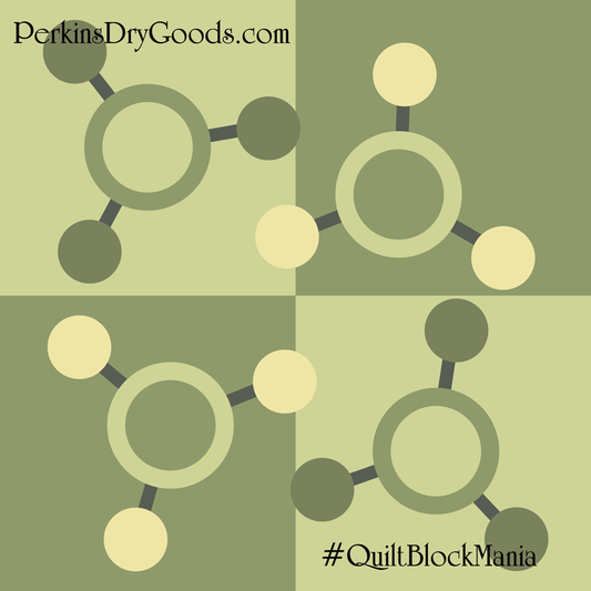 Quilt Block Mania ~ October 2021 ~ Molecules