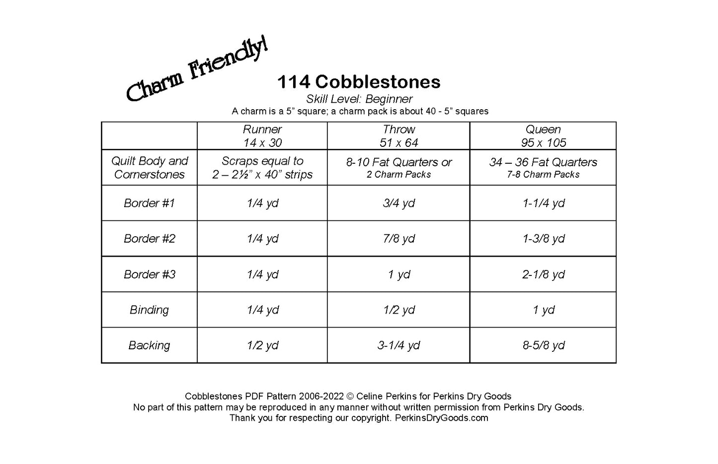 114 Cobblestones PDF